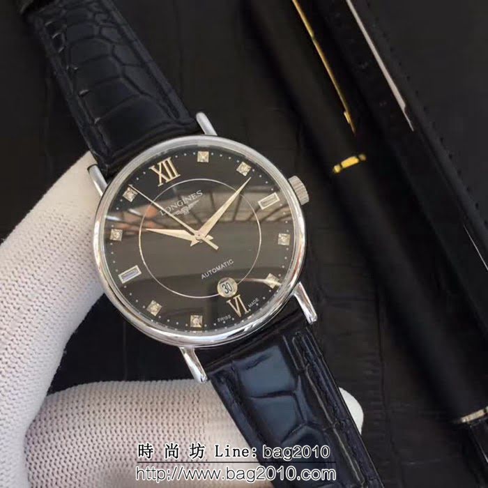 LONGINES浪琴 商務百搭 時尚男士腕表 WSS1847